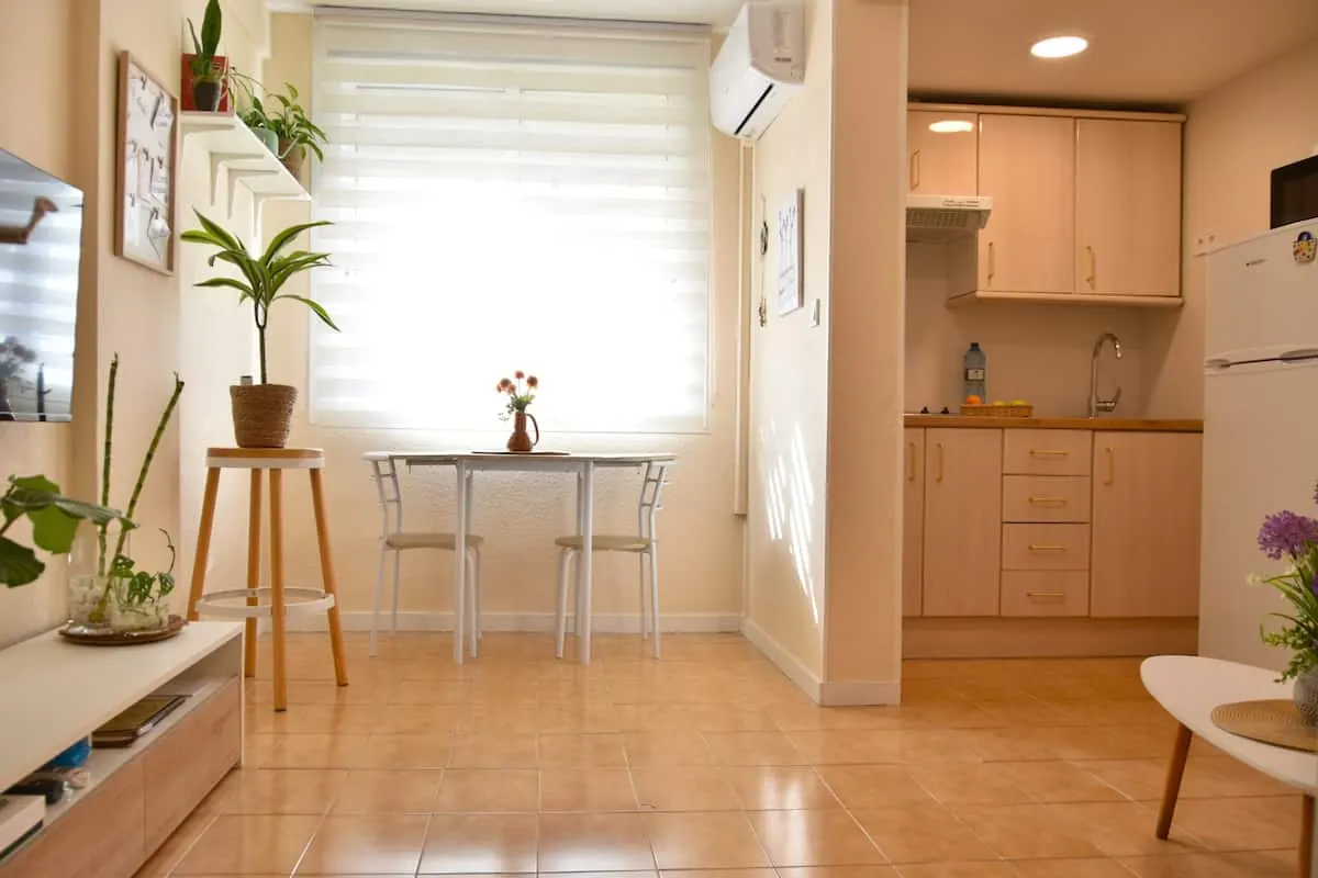 Salón y comedor reales del alojamiento